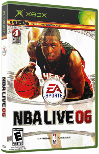 NBA Live 06 (USA)3D boxes